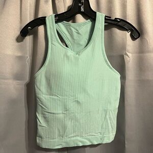 Lululemon Ebb to Street Cropped Racerback Tank Top